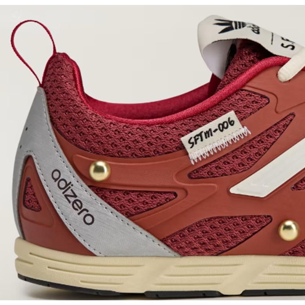 NEW ADIDAS Adizero PR SFTM Men's 9 HP3522 Red/White - Picture 4 of 10